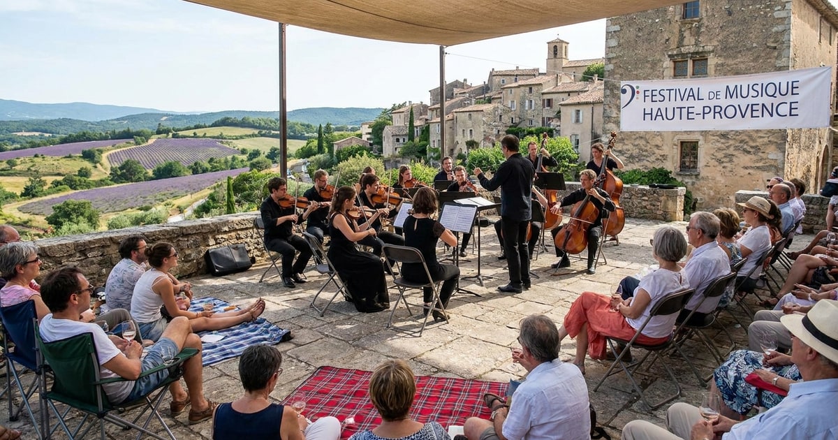 July 2026: A Classical Music Escape in Haute-Provence