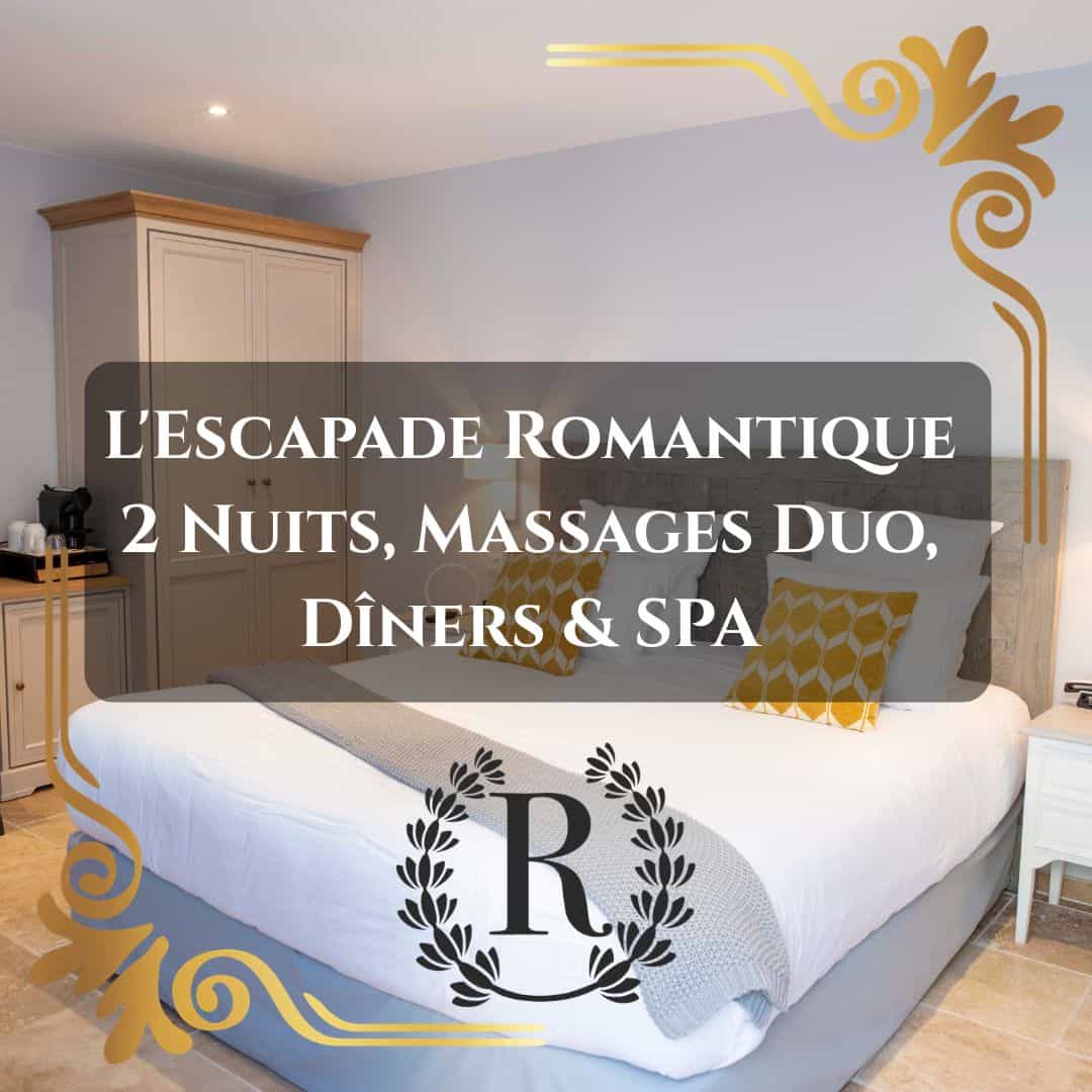 L'Escapade Romantique — 2 Nuits, Massages Duo, Dîners & SPA